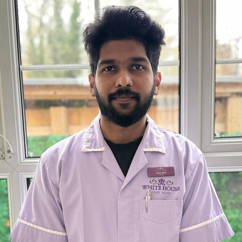 head shot of care assistant