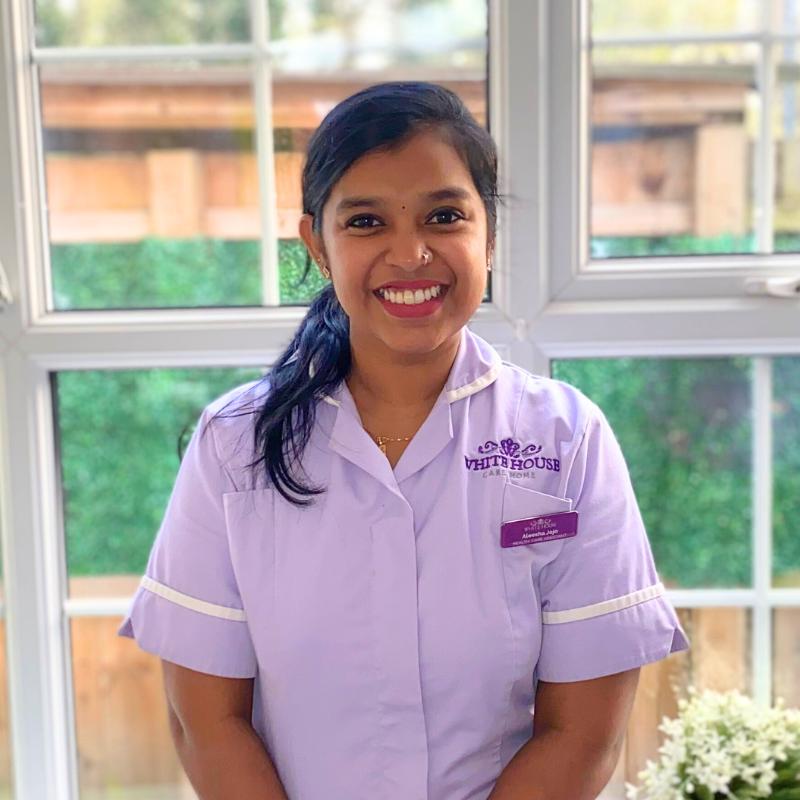 head shot of care assistant