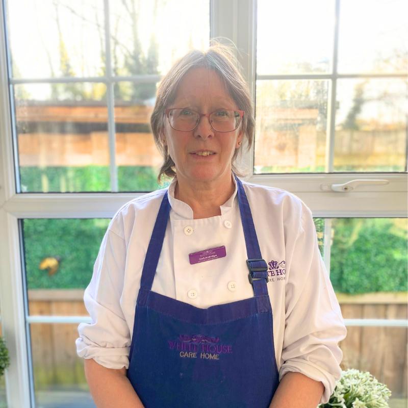 head shot of kitchen assistant