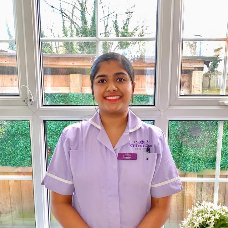 head shot of care assistant