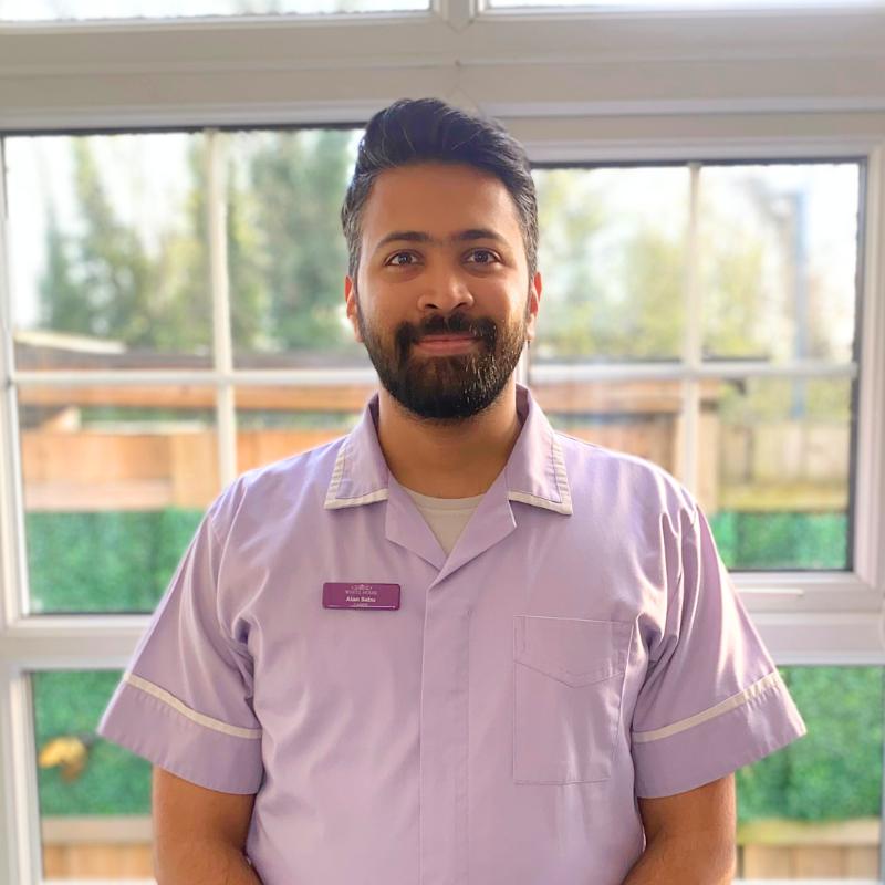 head shot of care assistant