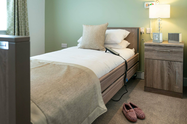 Bedroom at White House Care Home